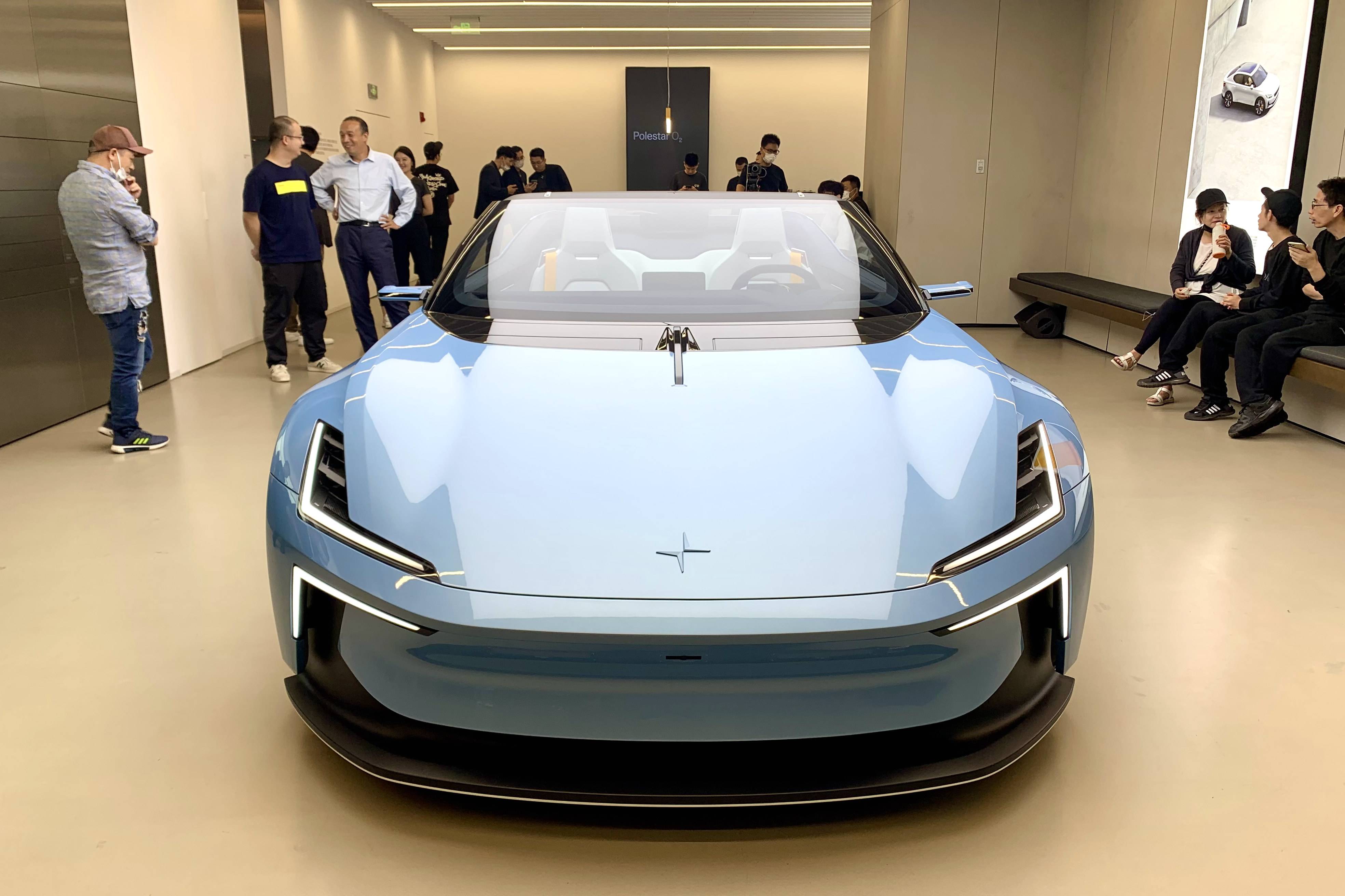 psny)宣布,全新豪华纯电超跑极星6概念车中国巡展正式启动,首站亮相