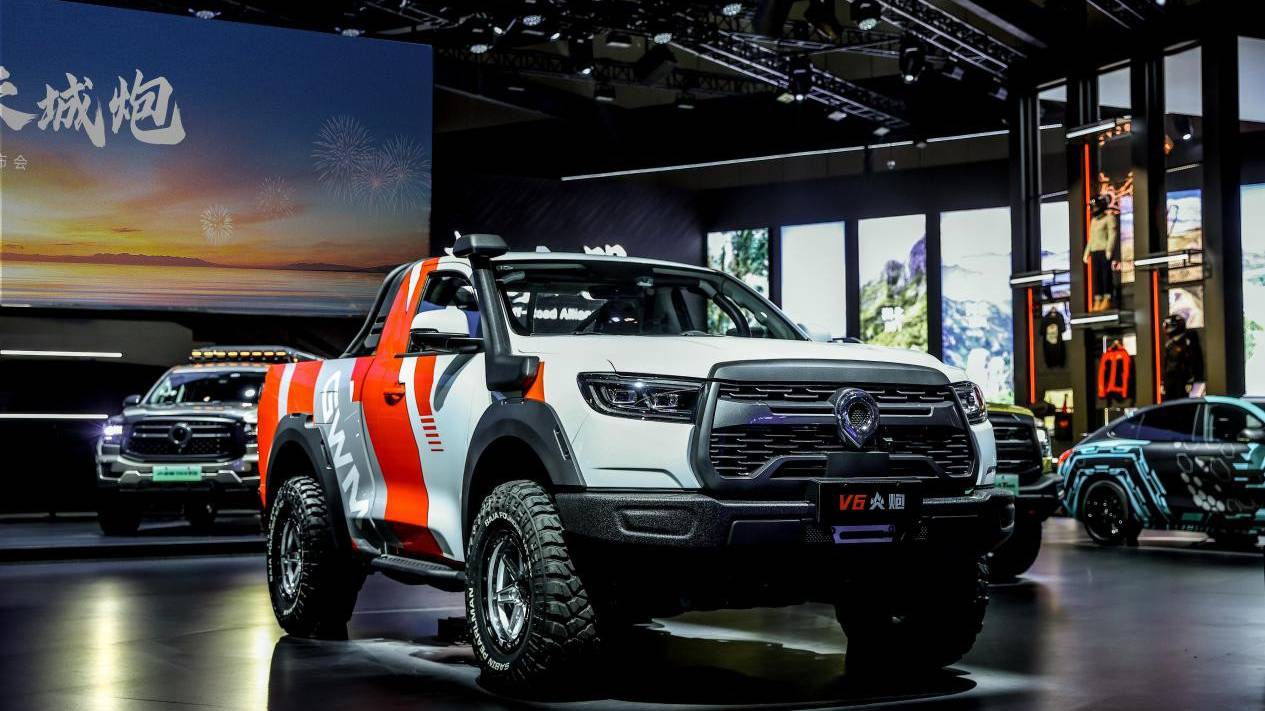 22.98万元！赛级皮卡V6火炮于成都车展正式预售